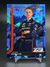 2025 Topps Chrome Sapphire F1 Formula 1 #26 Oliver Goethe F1 F2 RC Rookie