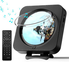Portable CD Player with Bluetooth Desktop CD Player for Home CD Music...