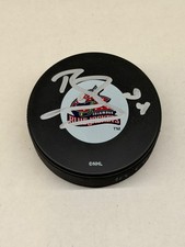 BRYAN BERARD Signed COLUMBUS BLUE JACKETS NHL Puck - w/COA