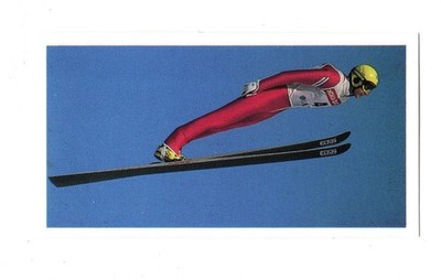 Olympic Challenge Athletics Card 1992 #10 Matti Nyanken Finland Ski Jumping