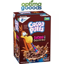 Cocoa Puffs Chocolate Cereal, 39.25 oz, 2 Pack – Delicious Breakfast Cereal.