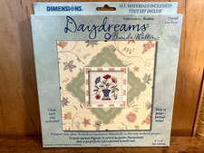 Dimensions Daydreams Embroidery Kit, Lacy Floral, 73006, OOP, Unused