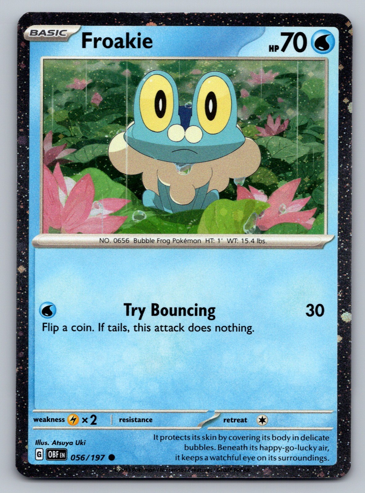 Pokemon Froakie - (Cosmos Holo) Promo 056/197 NM