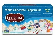 Delicious White Chocolate Peppermint White Tea - 20 Bags of Bliss