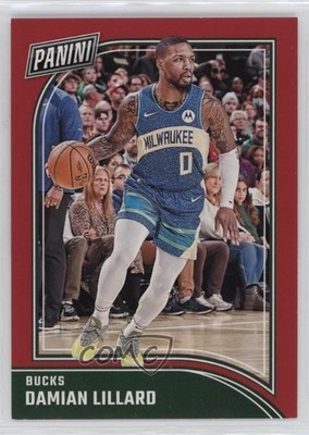 2024 Panini Black Friday Basketball Red 105/125 Damian Lillard #BK15 v9t