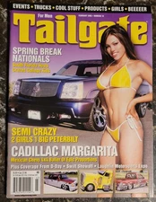 Vintage - Tailgate Magazine February 2002 Calendar Issue w/ Poster & Supplement 