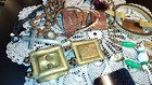 Junk Drawer Jewelry Repair Wood Rosary Stick Pins Necklaces Shoe Clip Leather — photo 10