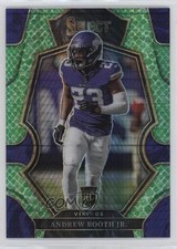 2022 Panini Select Premier Level Dragon Scale Prizm /89 Andrew Booth Jr 16wc