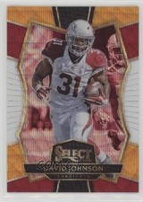 2016 Panini Select Premier Level Tri-Color Prizm David Johnson #107 p6d
