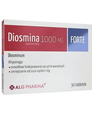 Alg Pharma Diosmin 1000 mg Forte 30 Tabletten