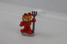 Vintage Garfield Cat Halloween Devil Costume Figure PAWS Plastic PVC 1980 s EUC