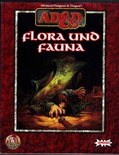 AD&D 2E - Flora und Fauna - Monster-Set Einzelband - B+/A-/B+