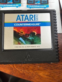 Atari 5200 Countermeasure Video Game w/ Box & Booklets