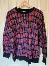 Neiman Marcus / David Brown sweater vintage drop shoulder oversized Made in USA