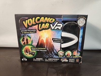 VR - Build and Erupt Your Own Volcano - Virtual Reality Kids STEAM Volcano Lab