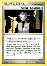Cyrus's Conspiracy Uncommon Platinum 105/127 Pokémon TCG on eBay