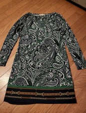 Michael Kors Womems Paisley Dress Size Petite Small