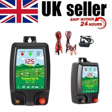 Electric Fence Energiser ShockRite 1.5J 12v Powered Fencer 10Km Range