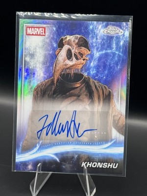 2025 Topps Chrome Marvel Studios Sapphire F. Murray Abraham as Khonshu Auto