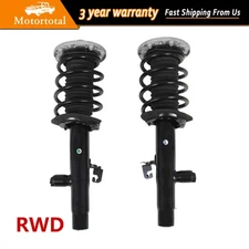 2X Front Struts Assys w/EDC For BMW 3 4 Series F30 F31 228i 428i 430i RWD