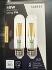 Candex 2-pk 40W LED Light Bulb 360 Lumens Brightness — photo 1