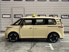 VW ID. BUZZ E-Taxi Bus Umbau Metall Die Cast 1:27 (kein 1:24) NEU