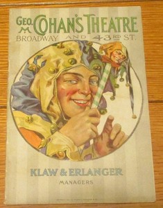 1917 Broadway Playbill "Come out of the Kitchen"   Geo. M. Cohan Theatre