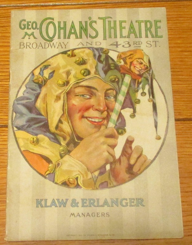 1917 Broadway Playbill "Come out of the Kitchen"   Geo. M. Cohan Theatre