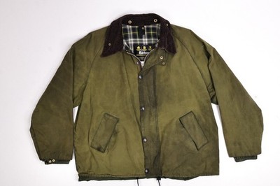 Barbour A210 Transport Green Wax Jacket, C46/117cm Distressed | eBay