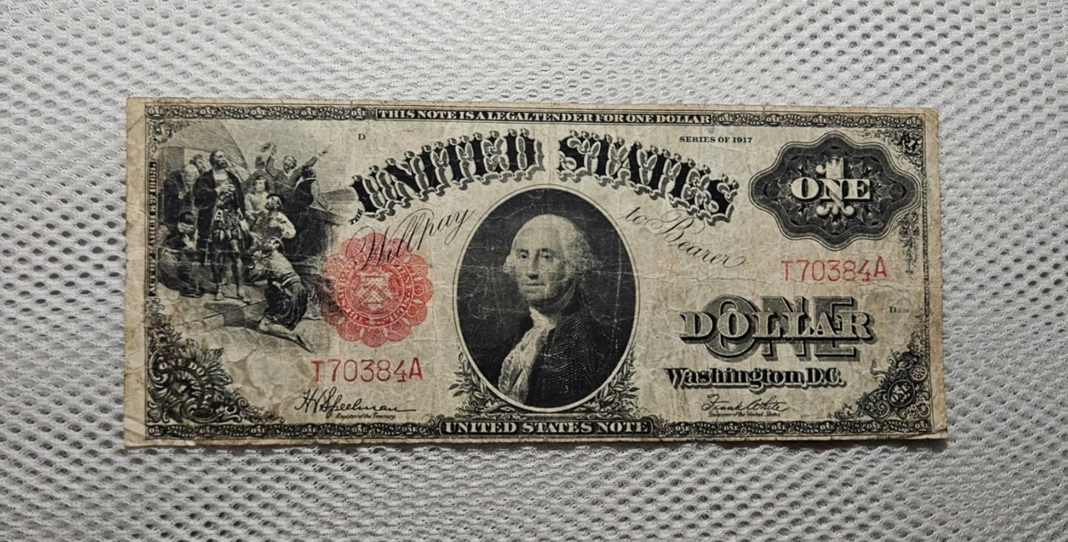 Circulated $1 1917 Year United States Large Size Notes for sale | eBay