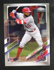 2021 TOPPS CHROME Jo Adell Rookie RC Topps Chrome MLB Baseball Card 2021 #142