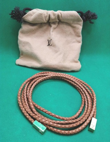 LOUIS VUITTON Sanchur Belt Model Light Brown  from Japan