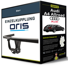 Starre Anhängerkupplung für AUDI A4 Allroad 04.2009-06.2011 Typ 8K/B8 Oris NEU