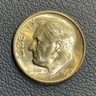1957 P U.S. Silver Roosevelt Dime – Brilliant Uncirculated - 90% Silver
