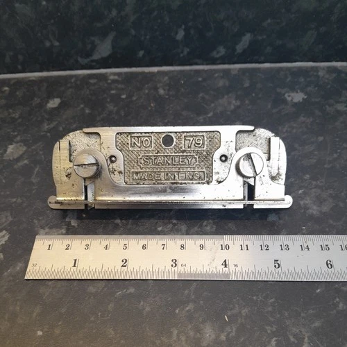 STANLEY No 79 VINTAGE SIDE RABBIT REBATE PLANE CARPENTERS TOOL, MADE IN ENGLAND
