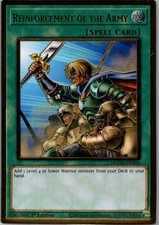 Reinforcement of the Army GLD1-EN032 Prices | YuGiOh Gold Series