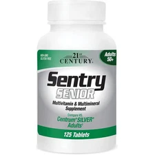 21st Century Sentry Senior - Adults 50+ 125 Tabs
