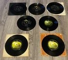 The Beatles 7" Vinyl Singles Job Lot Bundle x7 - Fair – Good Condition