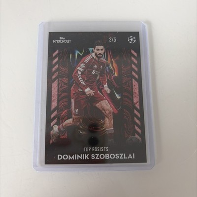 Topps UCC Knockout Dominik Szoboszlai Liverpool Top Assists /5