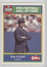 1990 Swell Pro Football Hall of Fame Tom Landry #151 HOF 9ki