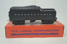 LIONEL POSTWAR 736-W PENNSY TENDER, GOES WITH LATE 773 HUDSON, NEAR MINT-BOXED