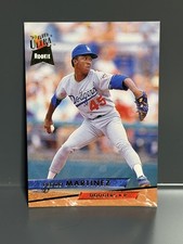 Pedro Martinez 1993 Fleer Ultra #57 Rookie Card Los Angeles Dodgers - Red Sox. rookie card picture