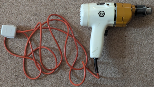 Sammlerstück Vintage Black & Decker V820 Akkubohrmaschine