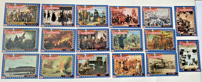 17 Famous Events in Am History Columbus to D Day  Americana  Collector Cards