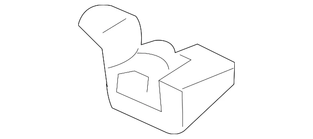 Подлинный резиновый монтажный узел для выхлопной системы Nissan 20621-8J000 - Изображение 4 из 4