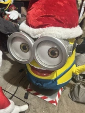 Home Depot Christmas Minion Animatronic 2024 Holiday Decor