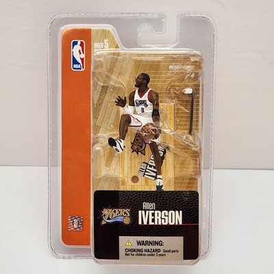 McFarlane SPORTSPICKS-NBA Ser. 1-3'' Allen Iverson #3 Philadelphia 76ers 1:18 Fig