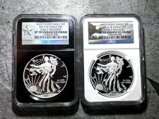 2013-W Silver Eagle NGC Reverse PF70 ER from W.Point set (pick color of choice)