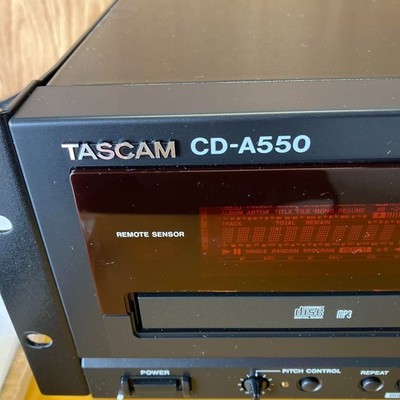 USED Tascam CD-A550 CD/Cassette Player Recorder | eBay