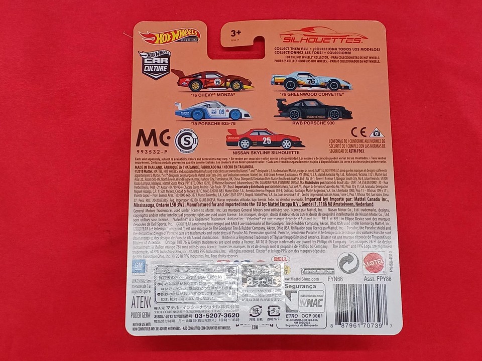 Mini Car Model Fyn68 Rwb Porsche 930 Hotwheels Jsk93 | eBay